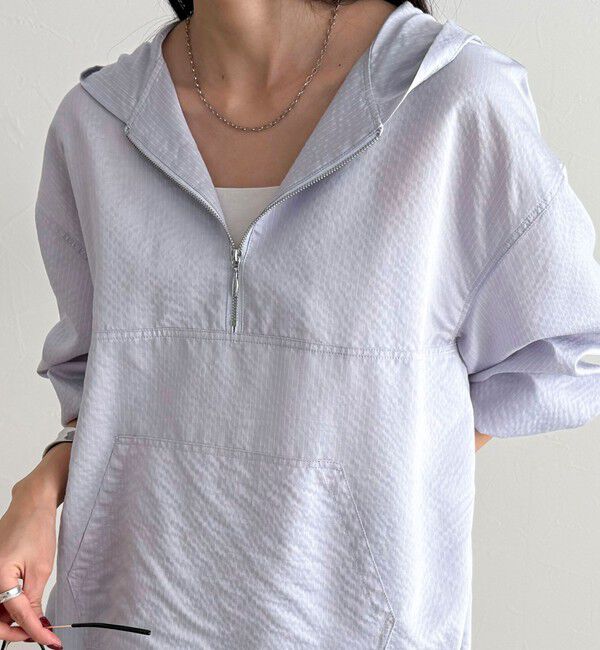 fredy emue「ストライプアノラックシャツブルゾン」|シャツ・ブラウス|