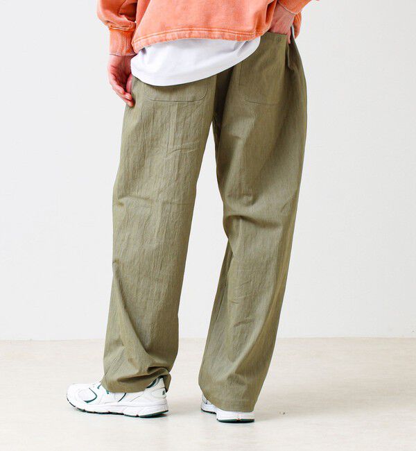 GLOSTER「【色で選べる/ユニセックス対応】GOODNESS イージーパンツ」|チノ|