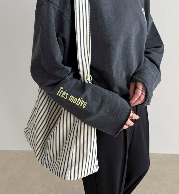 fredy emue「ヴィンテージ加工裏毛オフショルプルオーバー」|Tシャツ・カットソー|