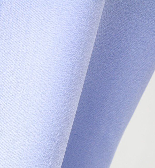 GLOSTER「【きれい見えラク素材】crunchyバンドカラーシャツ」|シャツ・ブラウス|