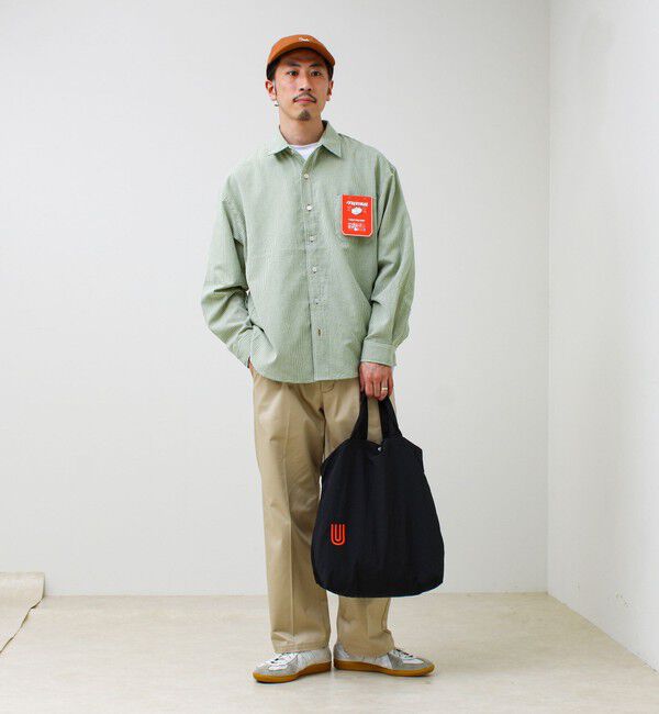 GLOSTER「【UNIVERSAL OVERALL】ウインクルナイロン2WAYショルダー」|ショルダー・メッセンジャー|