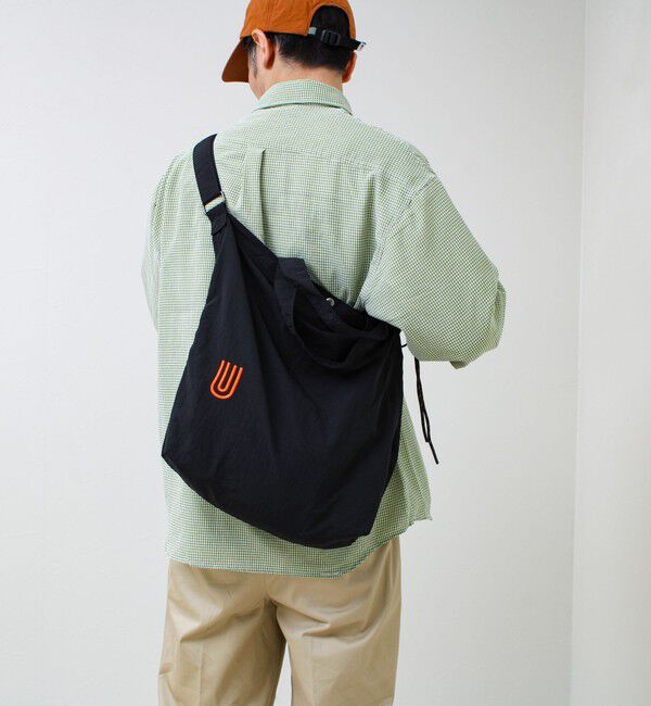 GLOSTER「【UNIVERSAL OVERALL】ウインクルナイロン2WAYショルダー」|ショルダー・メッセンジャー|