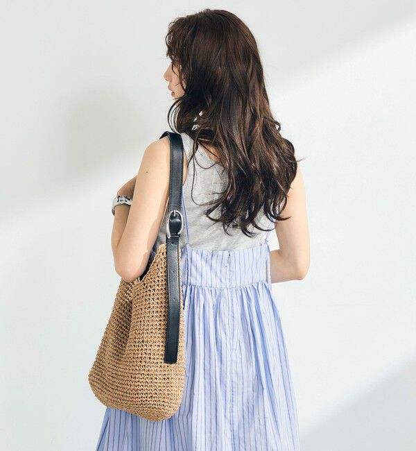 fredy emue「ストライプギャザーキャミワンピース」|ワンピース|