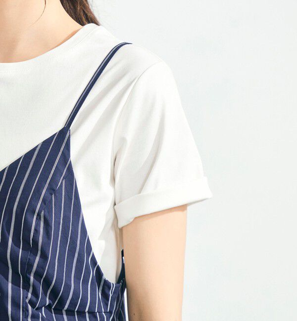 fredy emue「ストライプギャザーキャミワンピース」|ワンピース|