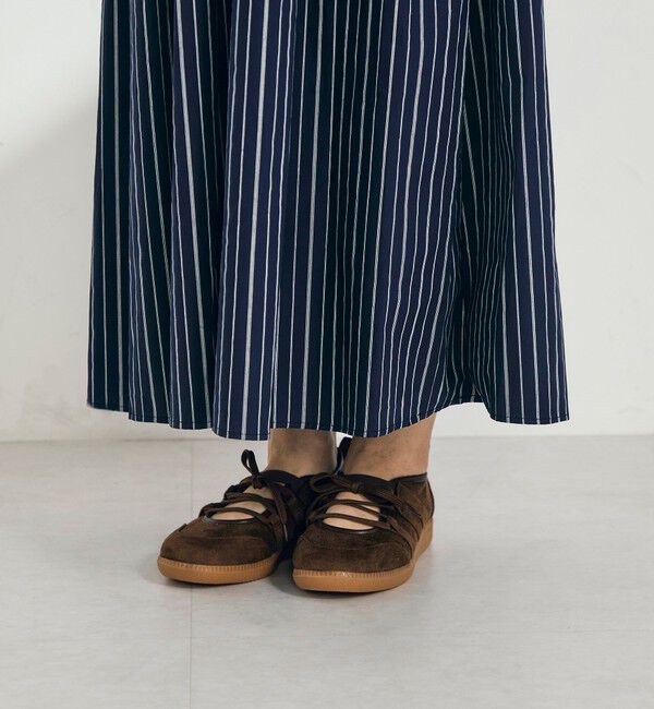 fredy emue「ストライプギャザーキャミワンピース」|ワンピース|