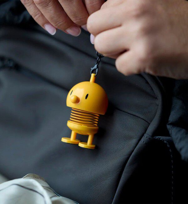 GLOSTER「【Hoptimist/ホプティミスト】BAG CHARM」|チャーム・キーホルダー|イエロー