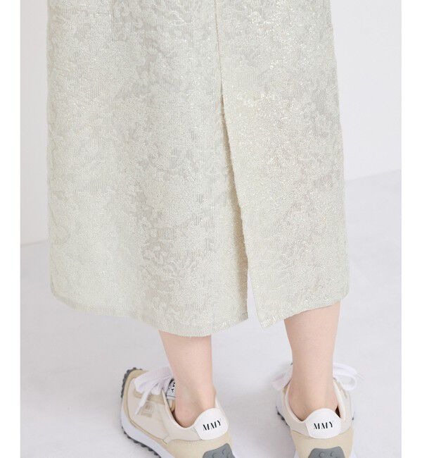 ROPE「スパンコールIラインスカート」|スカート|