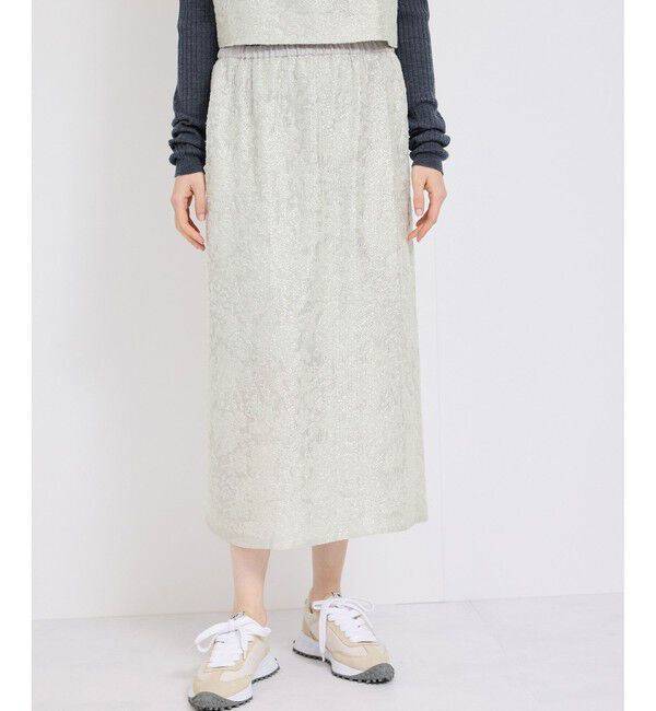 ROPE「スパンコールIラインスカート」|スカート|