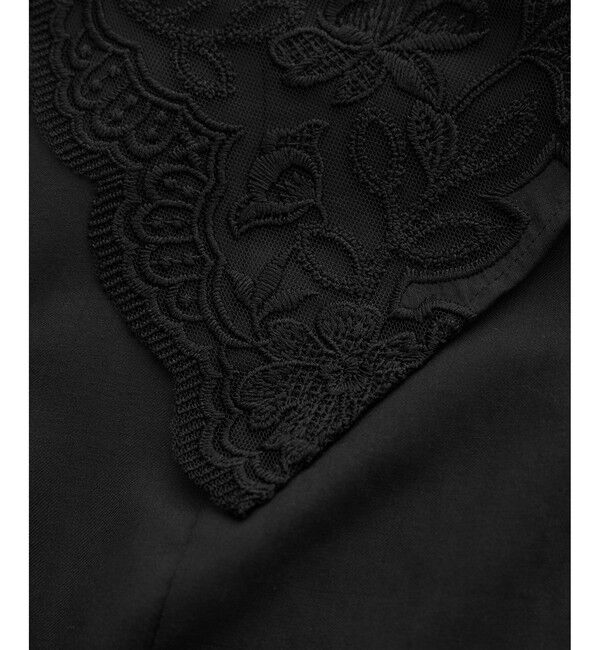 ROPE「レースカラーコンパクトブラウス/イージーケア」|シャツ・ブラウス|