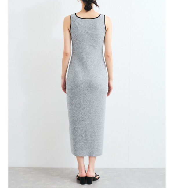 VIS「配色ニットタンクワンピース」|ワンピース|