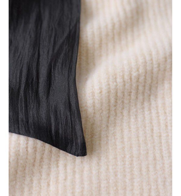 VIS「肩リボンミニ丈ニットワンピース/2WAY」|ワンピース|