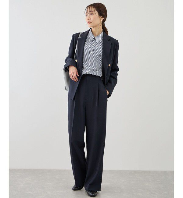 Rope&rsquo;Picnic「【WEB限定カラー】オーセンティックシャツ/UVカット・防シワ」|シャツ・ブラウス|