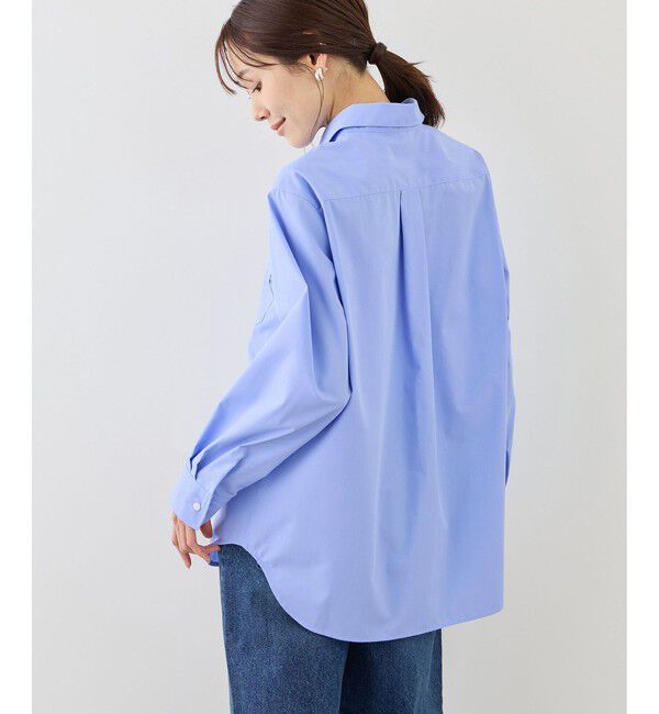 Rope&rsquo;Picnic「【WEB限定カラー】オーセンティックシャツ/UVカット・防シワ」|シャツ・ブラウス|