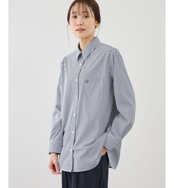 Rope&rsquo;Picnic「【WEB限定カラー】オーセンティックシャツ/UVカット・防シワ」|シャツ・ブラウス|