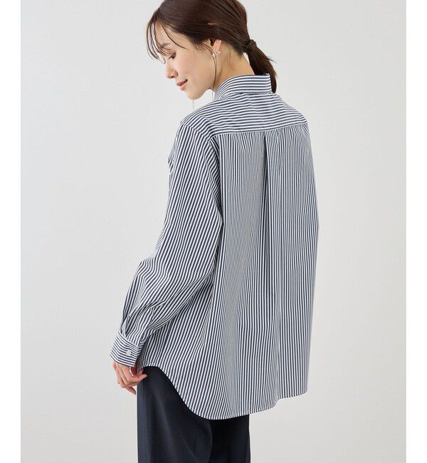 Rope&rsquo;Picnic「【WEB限定カラー】オーセンティックシャツ/UVカット・防シワ」|シャツ・ブラウス|