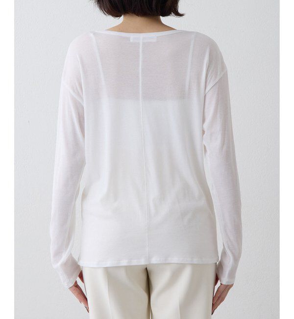 THE PAUSE「【THE PAUSE】シアーフライスロンTEE」|Tシャツ・カットソー|