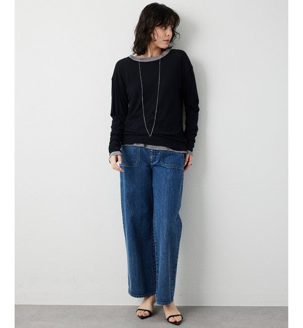 THE PAUSE「【THE PAUSE】シアーフライスロンTEE」|Tシャツ・カットソー|