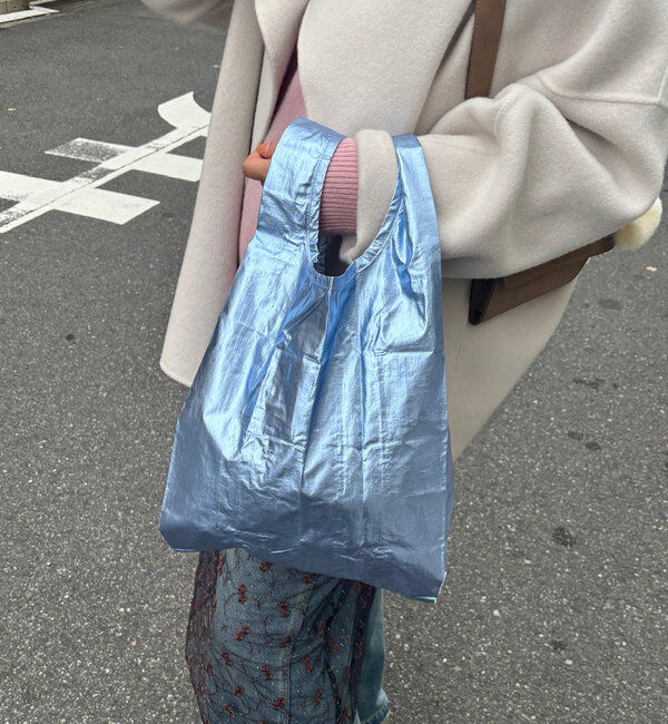  「【BAGGU/バグゥ】24HO BABY BAGGU メタリック」|トートバッグ|