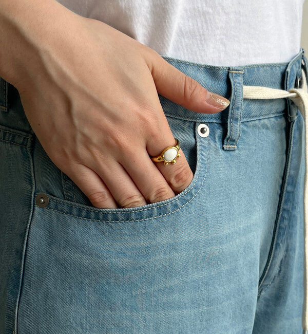  「リヨセルドロストワイドデニム」|デニム|