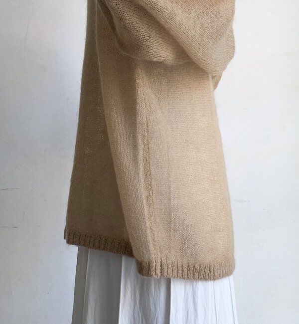  「シアーモヘヤプルオーバー」|ニット・セーター|