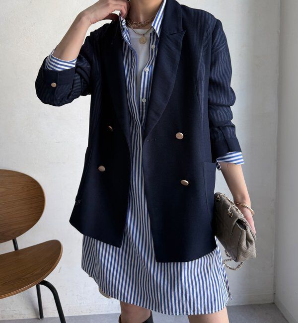  「DD刺繍チュニックシャツ」|シャツ・ブラウス|