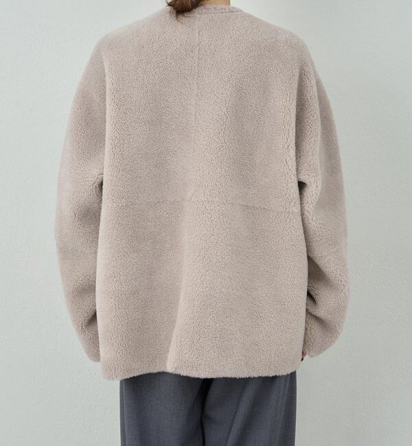  「【2way】リバーシブルフェイクムートンコート」|その他|