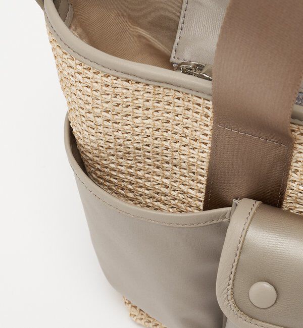  「ナイロンラフィア&times;クラウズナイロン コンビ2WAYトートバッグ」|トートバッグ|