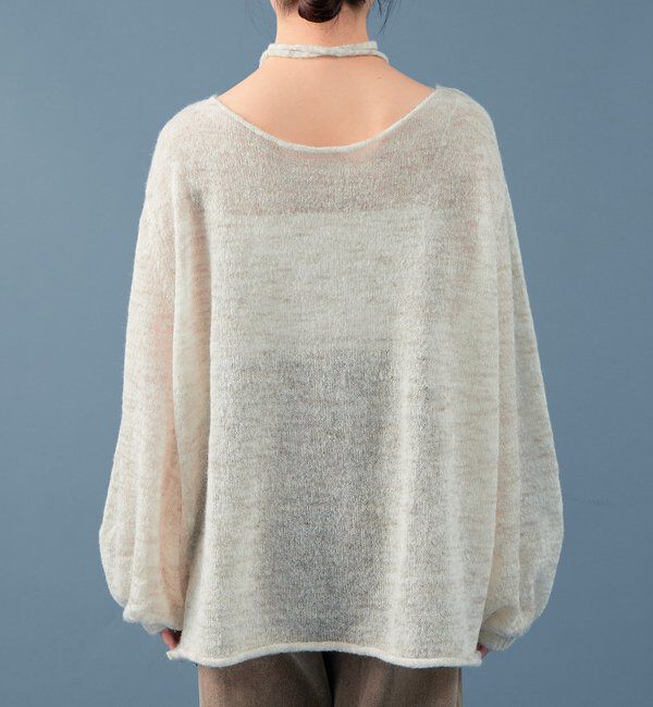  「MIXシアーボートニット」|ニット・セーター|