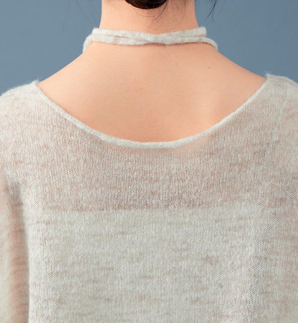  「MIXシアーボートニット」|ニット・セーター|