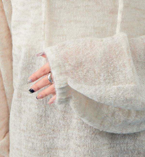  「MIXシアーボートニット」|ニット・セーター|