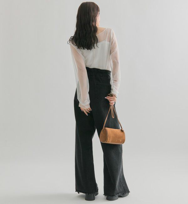  「シアースリットチュール トップス」|Tシャツ・カットソー|