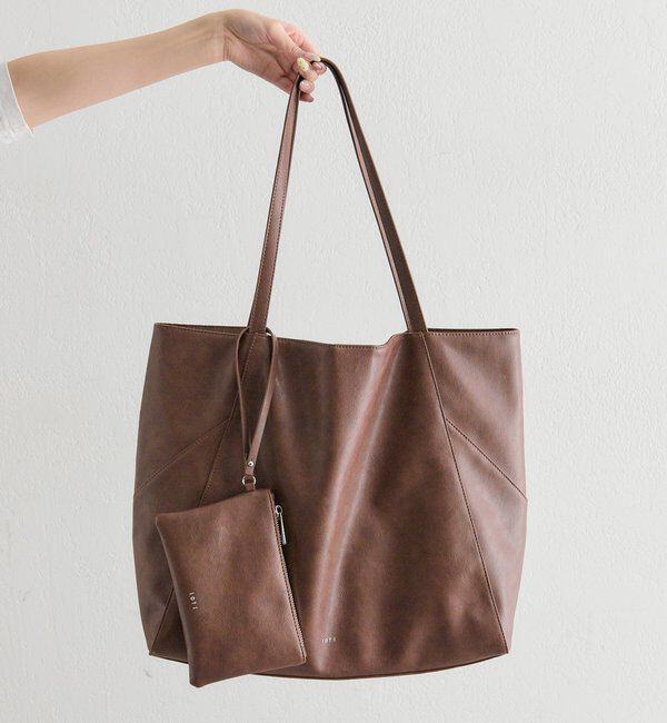  「lotiポーチ付きBIGトート」|トートバッグ|