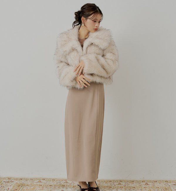  「ファーショートコート」|その他|