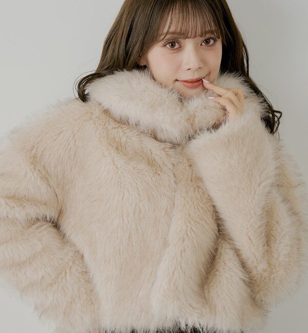  「ファーショートコート」|その他|