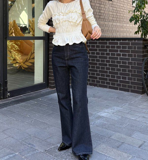  「【体感＋4℃】ベアシャーリング裏起毛トップス」|Tシャツ・カットソー|