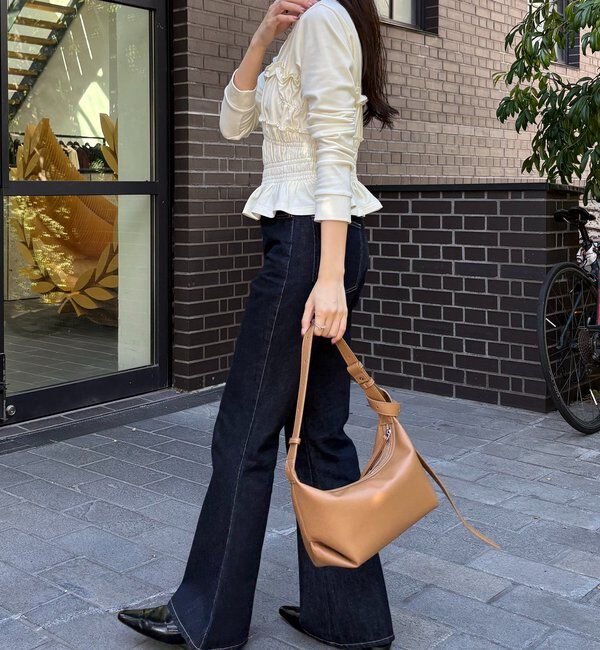  「【体感＋4℃】ベアシャーリング裏起毛トップス」|Tシャツ・カットソー|