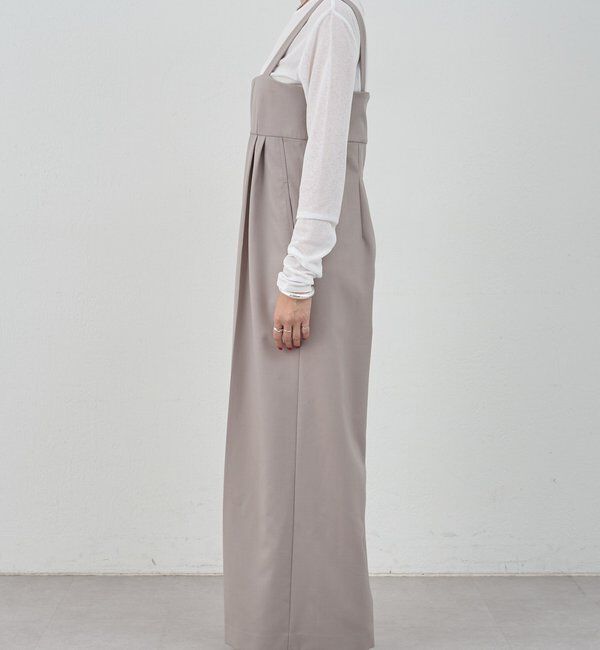  「ハイウエストサロペット」|オールインワン|