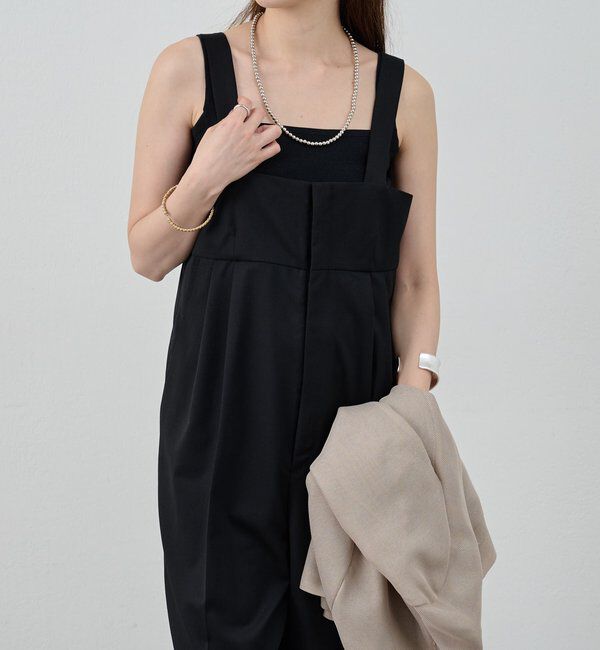  「ハイウエストサロペット」|オールインワン|