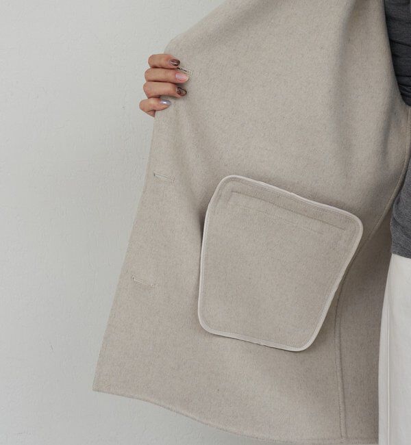  「ビッグカラーリバーミディコート」|その他|