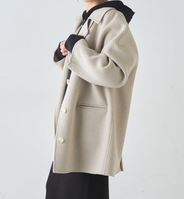  「ビッグカラーリバーミディコート」|その他|