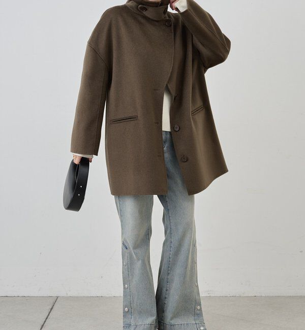  「ビッグカラーリバーミディコート」|その他|