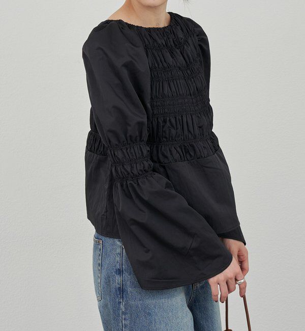  「シャーリングブラウス」|シャツ・ブラウス|