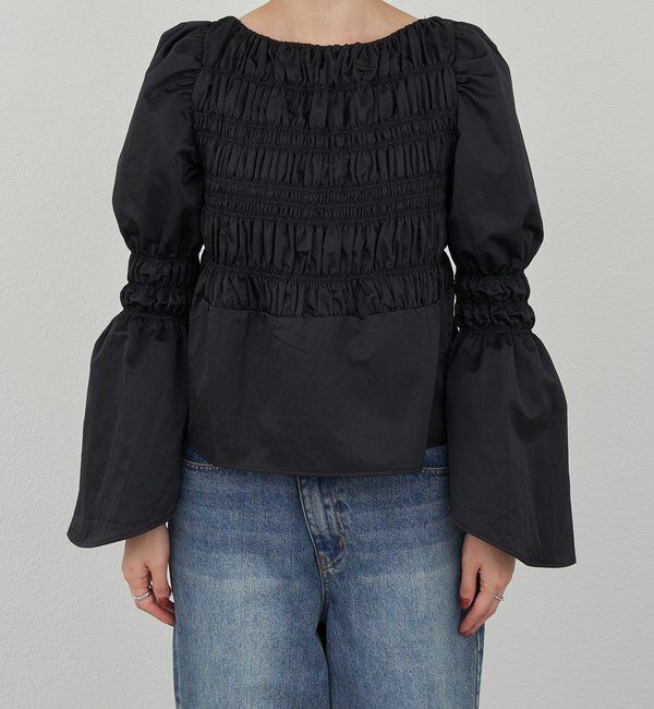  「シャーリングブラウス」|シャツ・ブラウス|