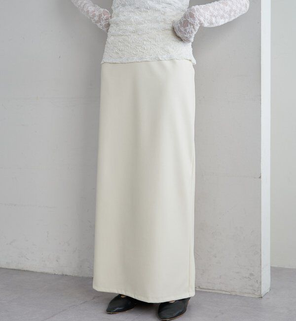  「レザーマキシスカート」|スカート|