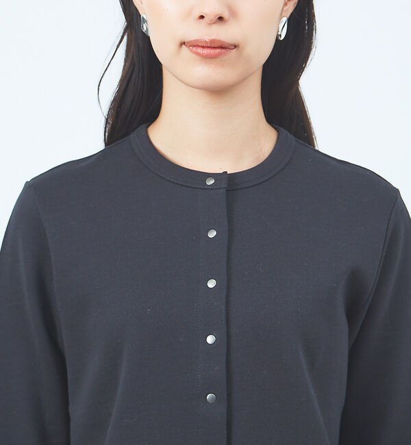 collex「シルケット裏毛カーディガン」|カーディガン|