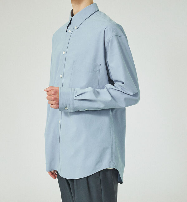 ABAHOUSE「【パウダータッチ】 ボタンダウンシャツ」|シャツ・ブラウス|