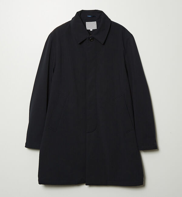 ABAHOUSE「【高機能アウター】フリース ボンディング ステンカラーコート」|ステンカラーコート|ネイビー