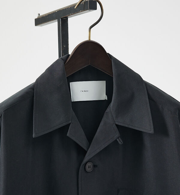 ABAHOUSE「セットアップ対応【i`m here/アイムヒアー】 オープンカラーシャツ / D」|シャツ・ブラウス|