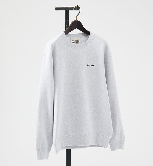 ABAHOUSE「【PORTLAND-GROCERY】バックプリント クルーネックスウェット /」|スウェット・ジャージ|