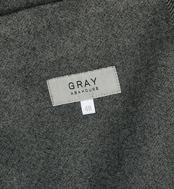 ABAHOUSE「【セットアップ対応】ヘリンボーン ジャガード ニットジャケット」|テーラードジャケット|